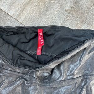 Spanx faux leather leggings